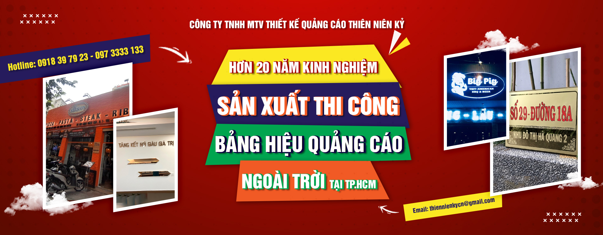CÔNG TY TNHH MỘT THÀNH VIÊN THIẾT KẾ QUẢNG CÁO THIÊN NIÊN KỶ